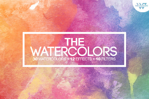 shaded color water texture