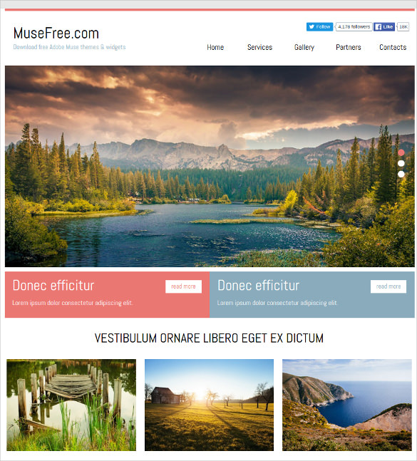 21+ Free Muse Themes & Templates