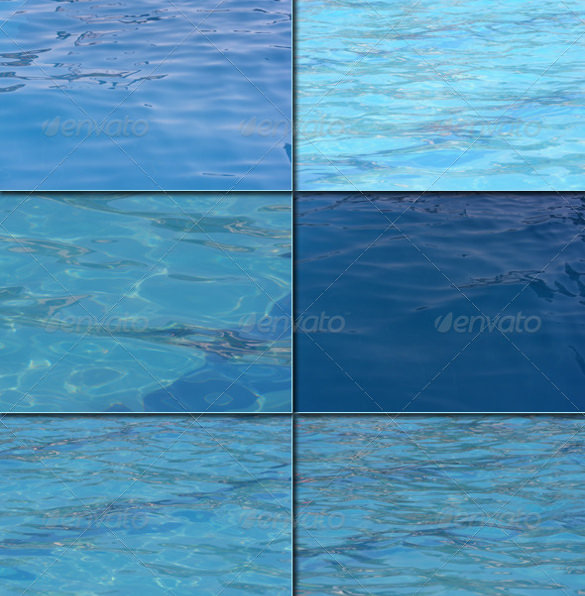 multiple colored water texture
