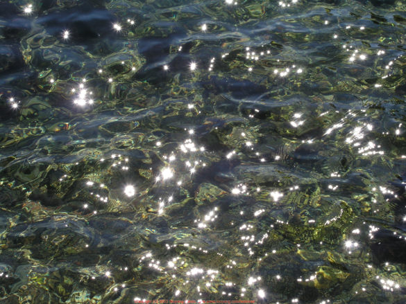 sparkling water texture