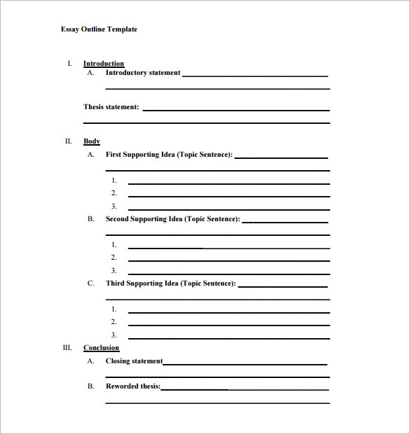 29+ Outline Templates - PDF, DOC | Free & Premium Templates