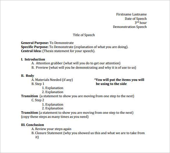 Outline template for essay printable