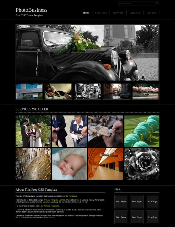 portfolio-photo-business-website-template