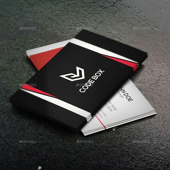cool business card template psd download