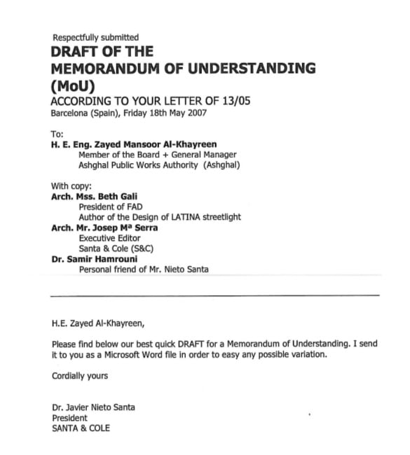 pdf template for draft memorandum of understanding