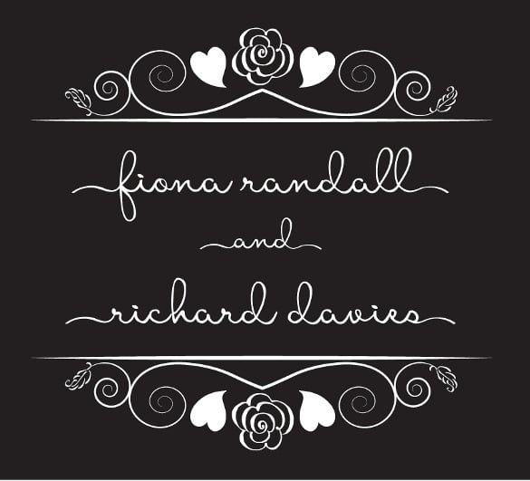 easy to download wedding logo font
