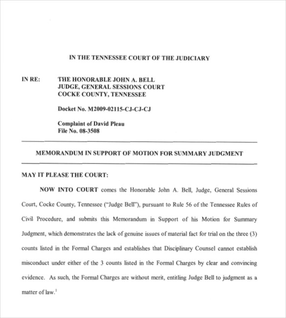 Legal Memo Template 17+ Word, Excel, PDF Documents Download