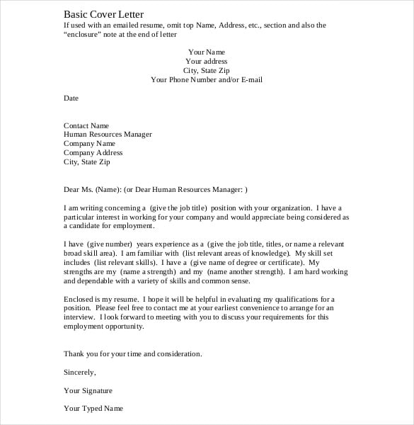 example-basic-resume-cover-letter-download