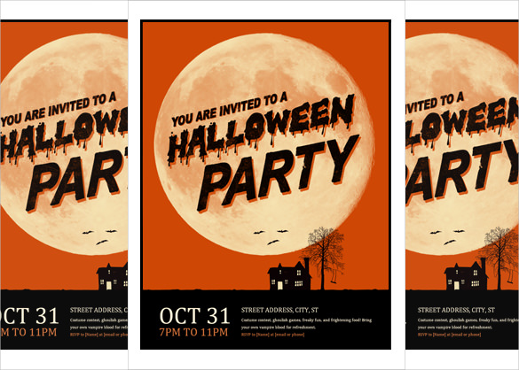 halloween flyer