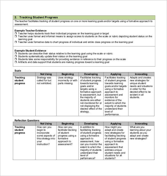 Progress Tracking Template – 11+ Free Word, Excel, PDF Documents ...