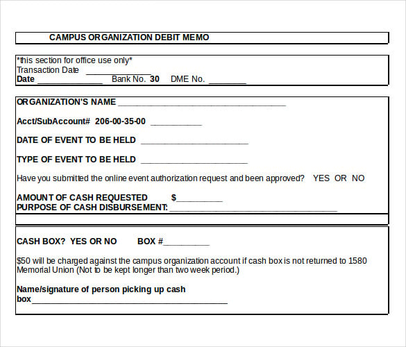 15 Debit Memo Templates Pdf Doc Excel 1338