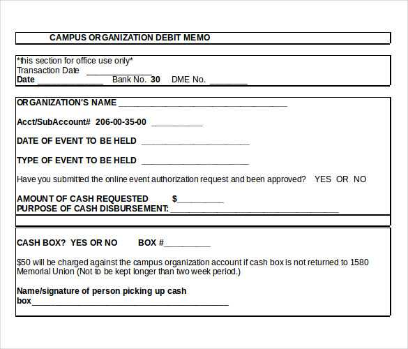 15+ Debit Memo Templates - PDF, DOC, Excel