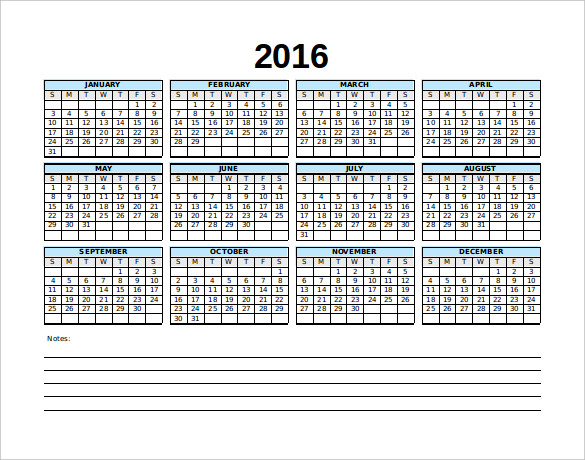 Excel Calendar Schedule Template – 15+ Free Word, Excel, PDF Format ...