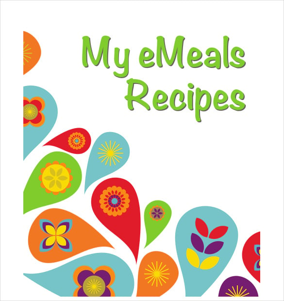 meal recipe binder cover sheet pdf download