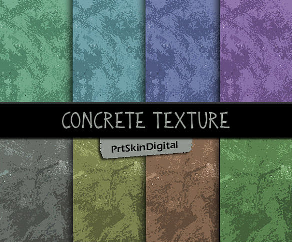 multioptional colored concrete texture