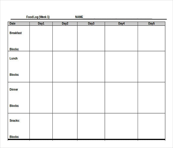 29+ Word Log Templates Free Download