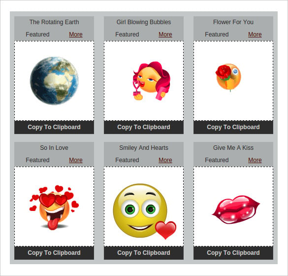 free emoticons to copy paste in chat websites
