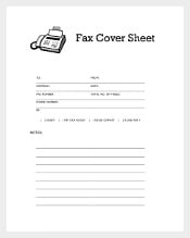Simple Fax Cover Sheet Free Download1