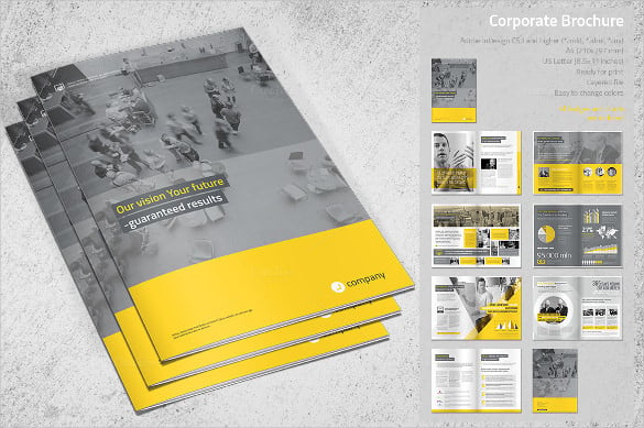 corporate brochure template 