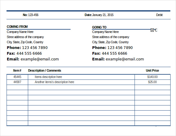 13+ Credit Memo Templates – Google Docs, MS Word, Apple Pages