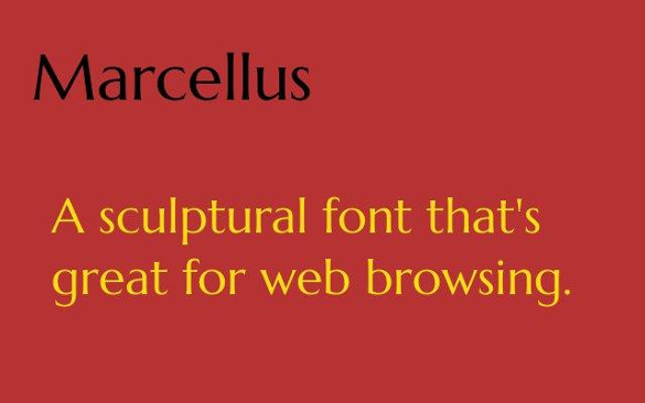 marcellus helvetica font download