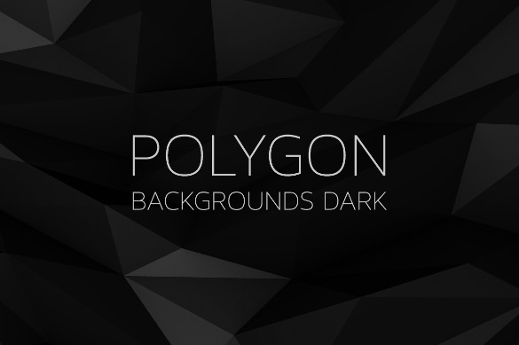 polygon dark background for download