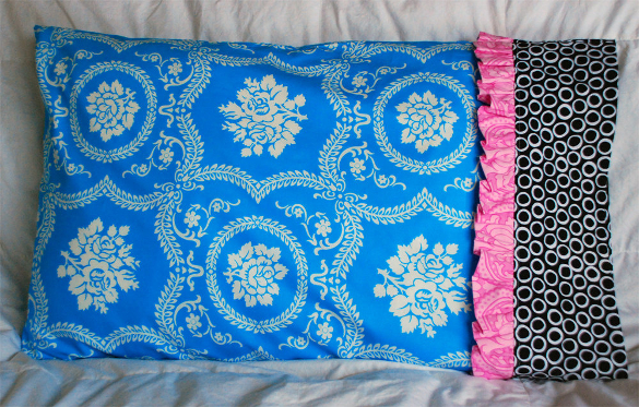 ruffle sewing pillowcase pattern download