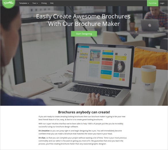 create awsome brochures online