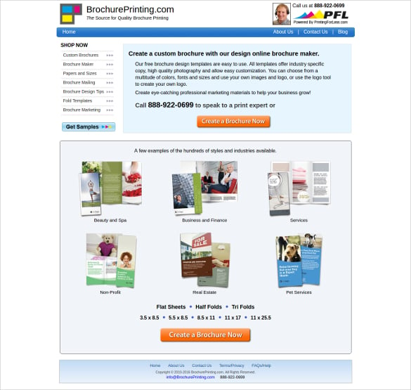 quality brochure online maker for free