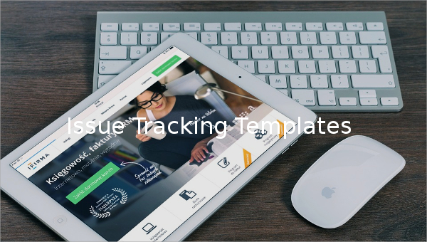 featured image issue tracking template