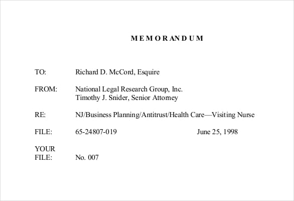legal memo template for health care organization pdf download