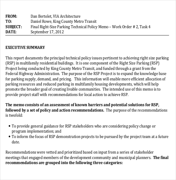 pdf memorandum structure Docs Memo  15 Templates Sample Policy Google Word, â€“