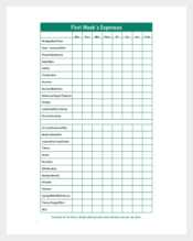 CCDS Monthly Budget Tracker Free PDF Format Download