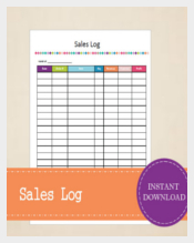 Printable and Editable Sales Tracker Template