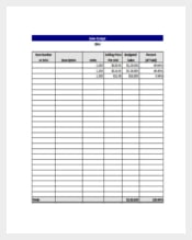 Sales Goal Tracking Free Excel Format Template Download