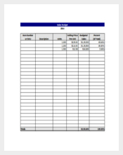 Sales Goal Tracking Free Excel Format Template Download