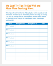 Sample Tracking Sheet Template Pdf Download