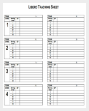 Tracking Sheet Template Pdf Free Download