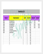 Inventory Tracking Template Download
