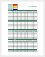 Employee Vacation Tracker Excel Format Download