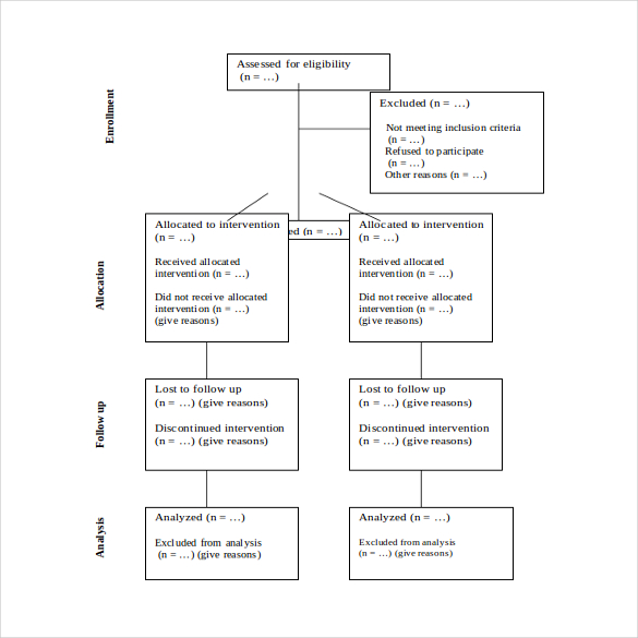 word format consort diagram template free download