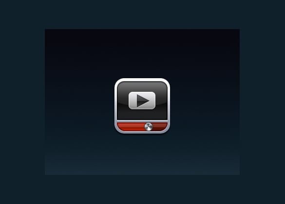 elegant youtube icon for download