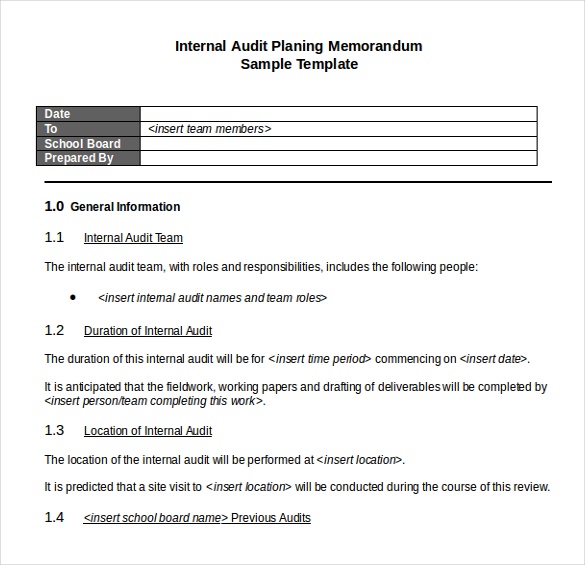 18+ Internal Memo Templates - PDF, Google Docs, Word ...