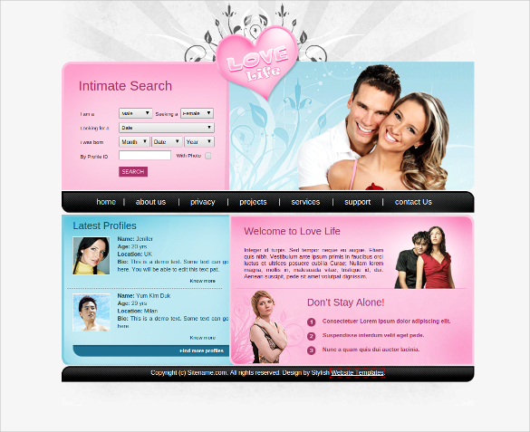 css dating site