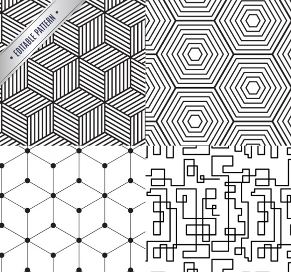 geometrical pattern collection free download