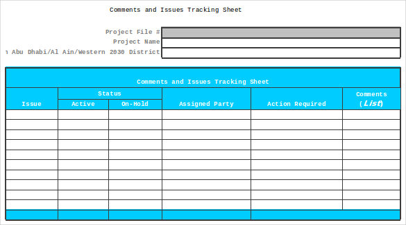 10+ Issue Tracking Templates - Free Sample, Example Format Download ...