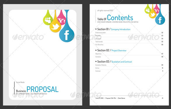 Full Generic Business Proposal Word Template