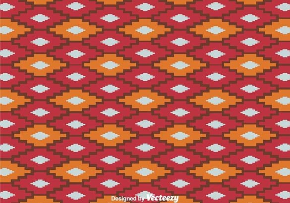 red-and-orange-tribal-pattern-download