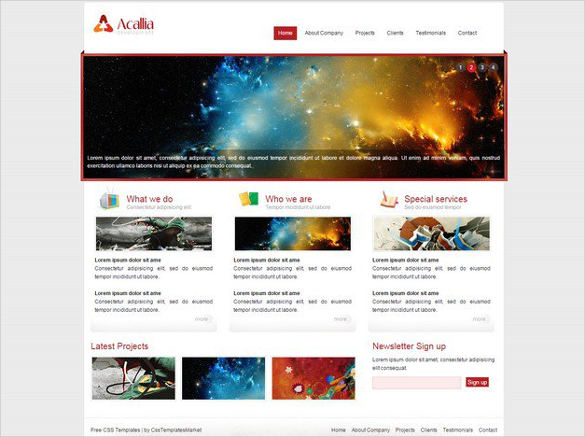 Free Dreamweaver Template – 10+ Free PSD, AI, Vector EPS Format Download