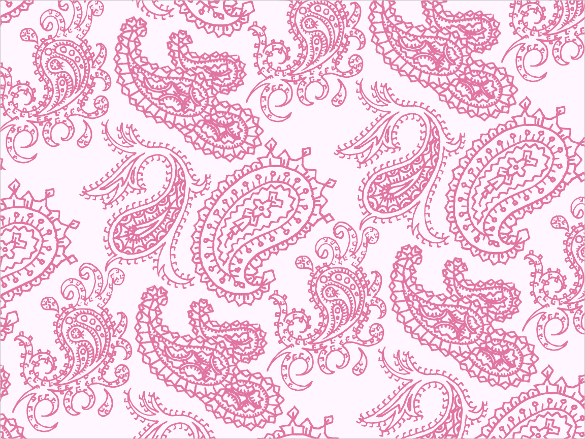 pink paisley one pattern download